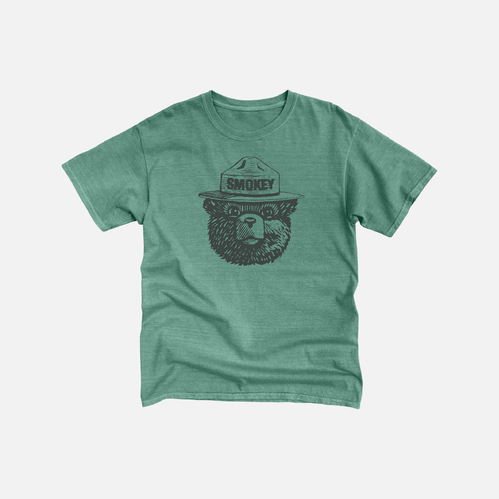 SMOKEY BEAR 1 COLOR DYED SST