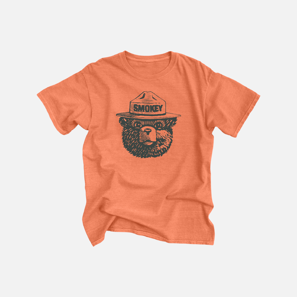 SMOKEY BEAR 1 COLOR DYED SST